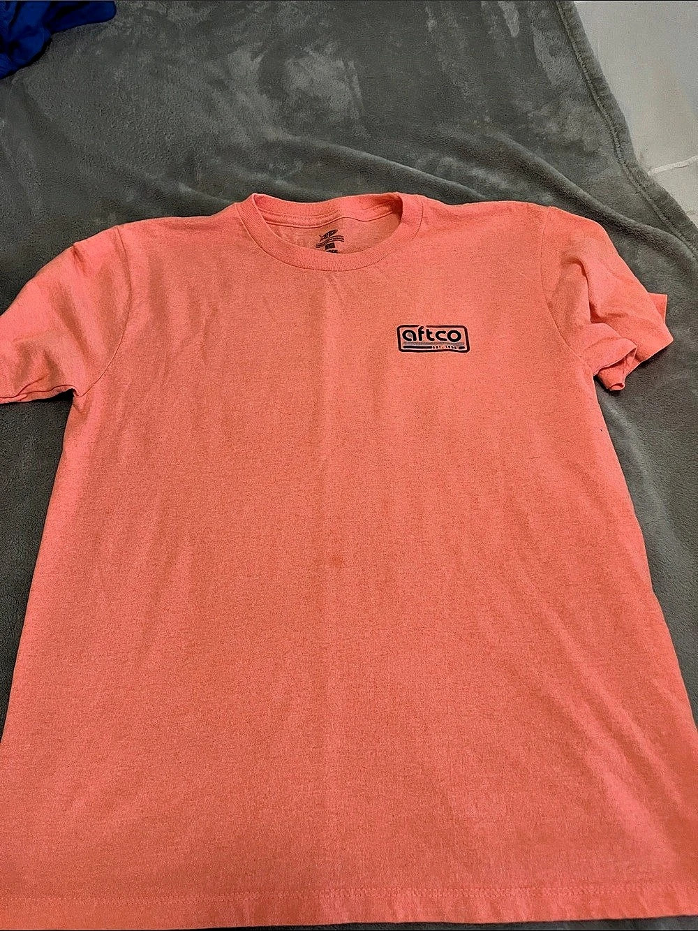 Artco Short Sleeve Graphic Tee in Orange Like New